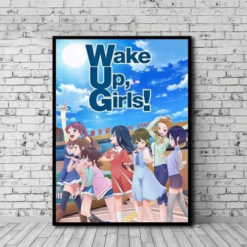 Full Square Drill DIY Diamond 5D Embroidery Wake Up Girls Cross Stitch Picture Mosaic Wall Art Handmade Gift Painting Home Decor