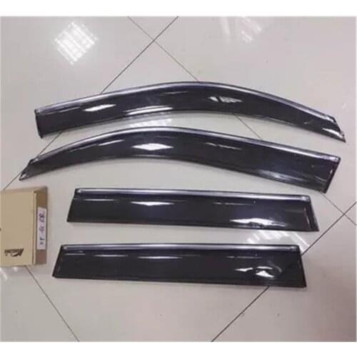 Car styling For Nissan X-Trail X Trail T31 2008 2009 2010 2011 2012 2013 Acrylic Window Visor Shade Vent Rain Deflector Cover