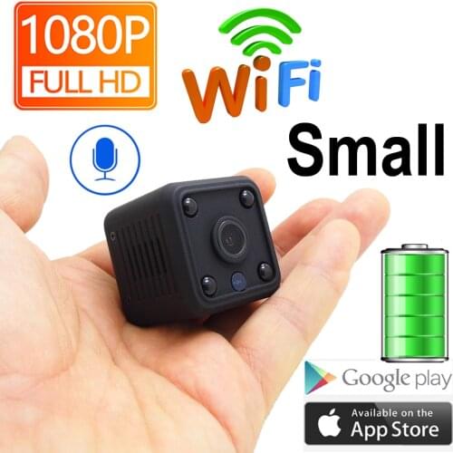 Mini Wifi Camera Ip 1080P Battery IpCam Cctv Wireless Night Light Home Monitor Camaras De Seguridad Inalambricas Para El Hogar