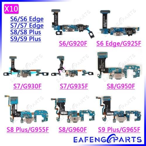 G920F G925F G935F G950F Charging Dock USB For Samsung S6 S7 S6Edge S7Edge S8Plus S9 Plus Charging Board Flex G955F G965F G930F