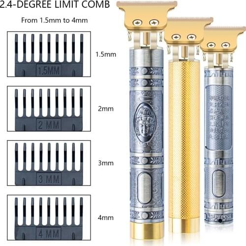 Retro Oil Head Buzzer Upgrade T9 Electric Pusher Sculpted Strange Haircuts Rechargeable Electric Pusher