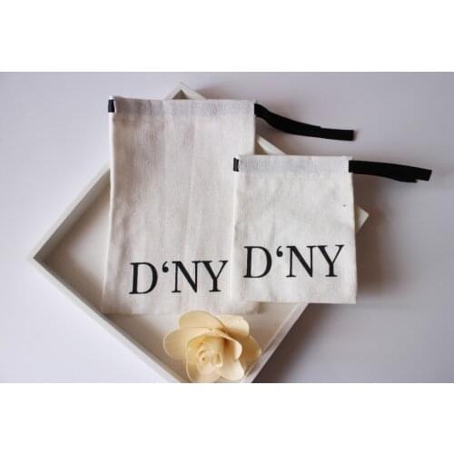 Customized Logo cotton pouch Bags pouch bag Jewellry Pouch