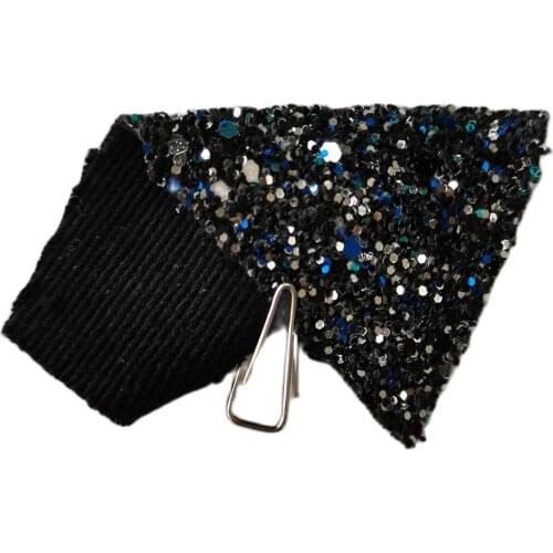 Blue silver black mix chunky glitter wall covering 20M one roll with 54inch width glitter wall covering