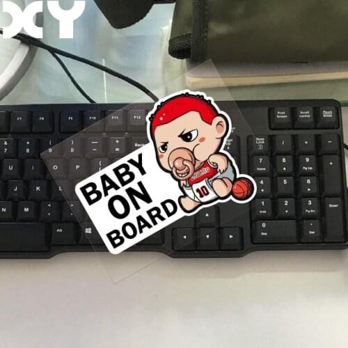Reflective Type Car Stickers Motorcycle Stickers Decals Car Styling Waterproof BABY ON BOARD