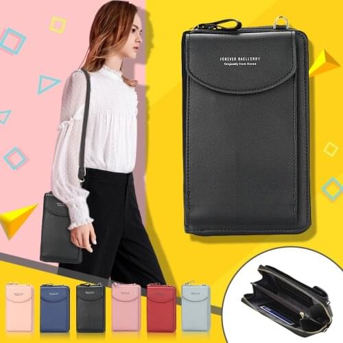 2021 New Shoulder Bag for Women Crossbody Bag PU Luxury Womens Handbags Purse Clutch Phone Wallet Ladies Hand Bag Gift RU Stock