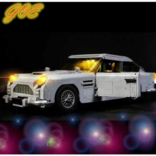LED Lighting Kit For 10262 And 21046 Creator Jame Bond Aston Marting Building Blocks Set (NOT Include Model)