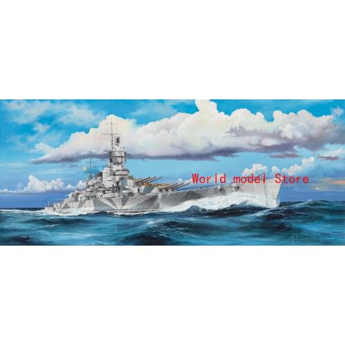 Trumpeter 05320 1:350 Scale Italian Navy Battleship RN Vittorio Veneto 1940 kit