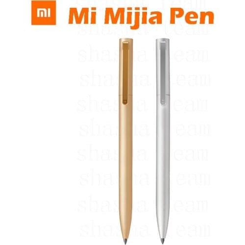 In stock Xiaomi Mijia Metal Sign Pen MI Pen 0.5mm Signing Pen PREMEC Smooth Switzerland Refill MiKuni Japan Ink
