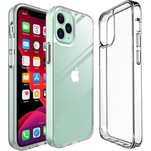 High Quality Case For iPhone 13 mini 13 Pro Max Transparent Silicon Soft Case for iPhone13 mini 13 Pro Max Clear Back Cover