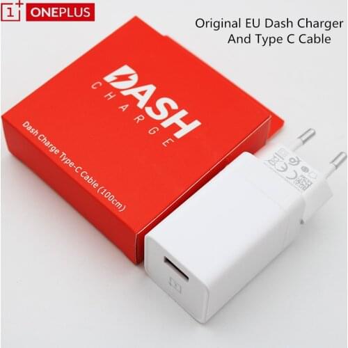 Oneplus Dash Charger 5V 4A For One plus 6T 6 5/5T/3/3T Fast Charge Adapter EU US UK Plug 100cm USB 3.1 Round Dash Type C Cable