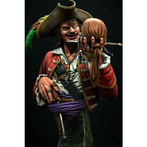 1/9 The Pirate "What do you think, huh" Film science fiction role Resin Figure bust GK Uncoated No colour