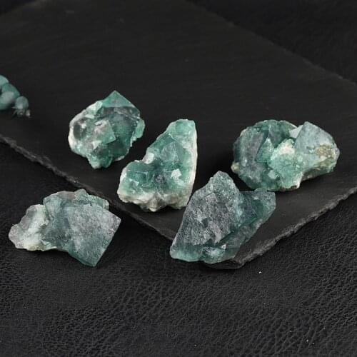 1 PC Natural Quartz Green Fluorite Original Mineral Crystal Gem Reiki Stone Health Energy Healing Stone Home Decoration