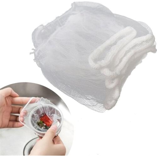 100/200 Pcs Kitchen Sink Filter Sink Drain Hole Trash Strainer Bag Mesh Disposable Garbage Bag Filter Wash Basin Bag Accessories