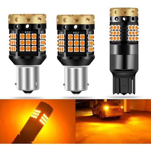 2pcs 1156 BA15S P21W Led Bulb T20 7440 W21W WY21W Led Lamp R5W R10W S25 1156 BAU15S PY21W 3030 Chips Car Turn Signal Lights 12v