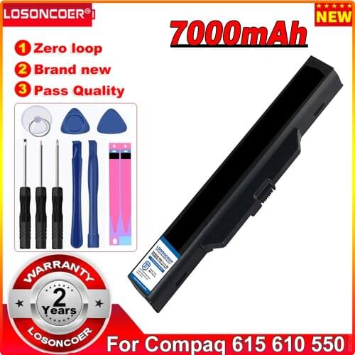 6 CELL For HP Compaq 615 Compaq 610 Compaq 550 6720 6720s 6730 6735s 6820 6820s 6830 6830s HSTNN-IB51/LB51/IB62 Laptop Battery