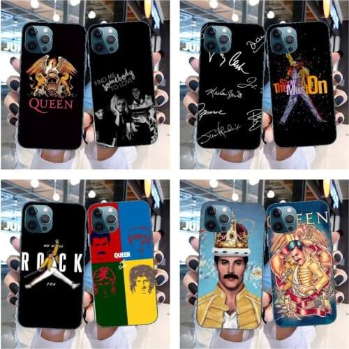 Freddie Mercury Queen Phone Case For IPhone SE2 11 Pro XS MAX XS XR 8 7 6 Plus 5 5S SE Case