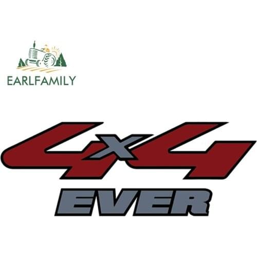 EARLFAMILY 15cm x 5.5cm 4X4 Ever Truck Car Windows Funny Vinyl Decals Car Sticker Motorcycle Car Accessories