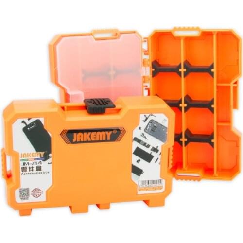 JM-Z14 home repair portable multi-function hand tool kit plastic storage box spare parts tool accessories box