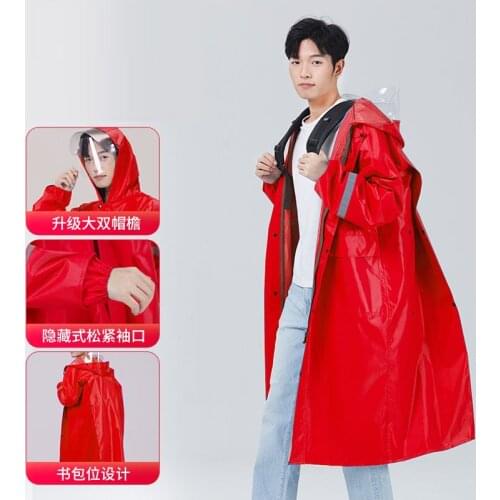 Quality Lovers Raincoat Fashion Couple Rainwear Men Raincoats Transparent Women Rain Coat Adult Hiking Rain Poncho for Climbing