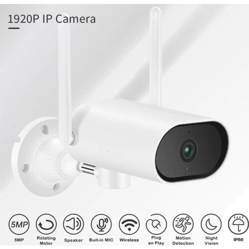5MP Super HD Wireless WiFi Security Camera Outdoor Surveillance Camera with Night Vision Motion Detection Remote Access