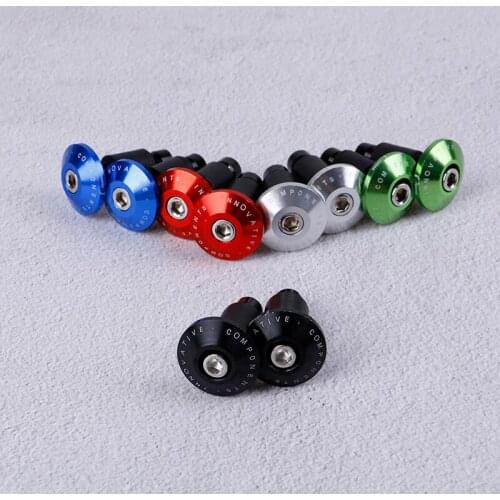 Hot End Weight Handlebar Grips Cap Anti Vibration Silder Plu Motorcycle Handle Bar