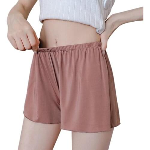 LJCUIYAO Women's Leather Shorts