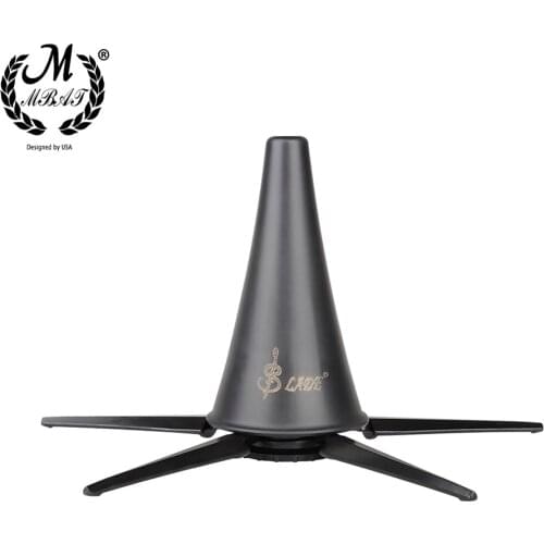 M MBAT High Quality Portable Clarinet Stand Bracket Foldable Flute Holder Woodwind Musical Instrument Placement Rack Accessories