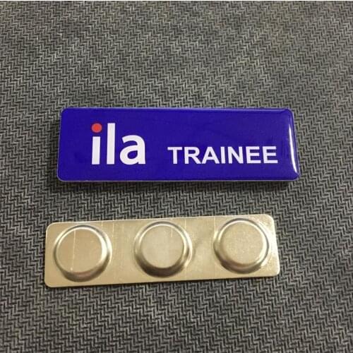 Metal Printing Different Names Name Badge with Magnet