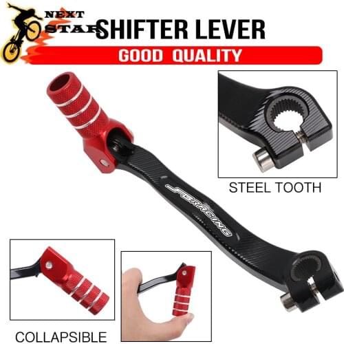 Motorcycle CNC Aluminum Folding Shifter Shift Pedal Lever Anti-fall For Honda CRF250R CRF250X CRF450R CRF 250 R/X 450R 2002-2017