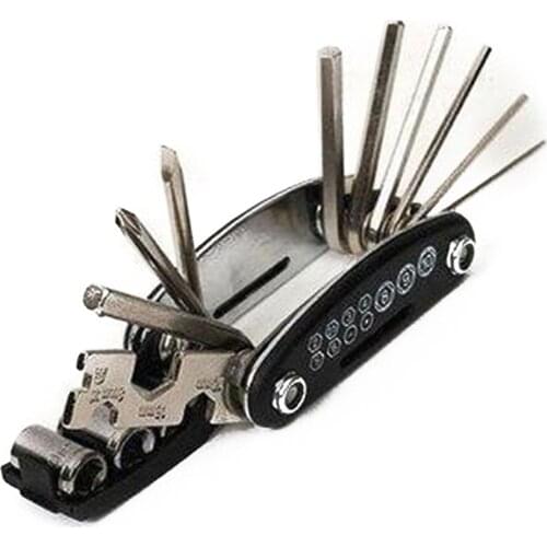 NEW Bike Repair Tool Kits 13 in 1 Cycling Multifunction Bicycle Repair Tool Kit Fast Folding Portable for Road Mountain Bike