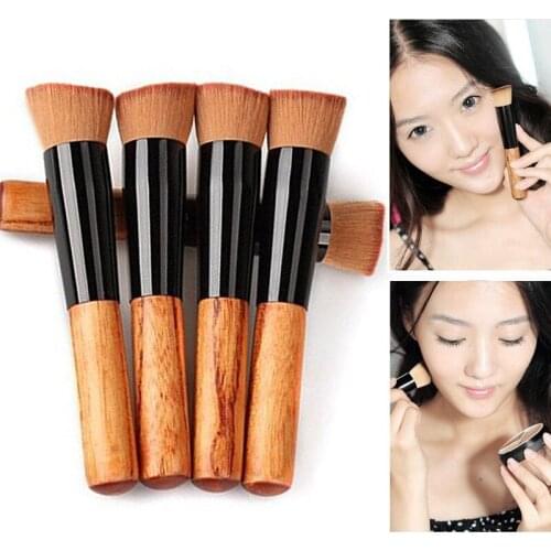 5pcs Single Oblique Head Foundation Brush Make Up Tools Kit Cosmetic Beauty Makeup Brush B2C Shop