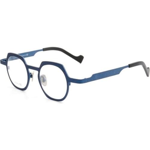 Retro B-Titanium Glasses Frame Unisex Full Rim Prescription Lens Optical Eyewear High Quality Anti-fatigue Reading Eyeglasses