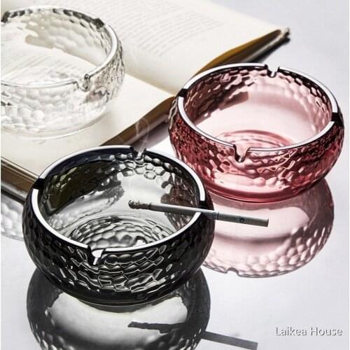 Luxurious Crystal Ashtray Octagonal K9 High-End Fashion Personalized Gift Glass Boutique Ashtray Cigarettes Accessories Tools