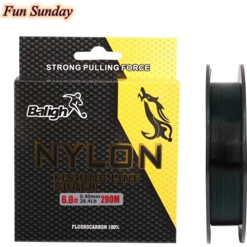 200M Super Tough Strong Fishing Line Nylon 3.8-35.3LB Fishing Line FIshing Tools