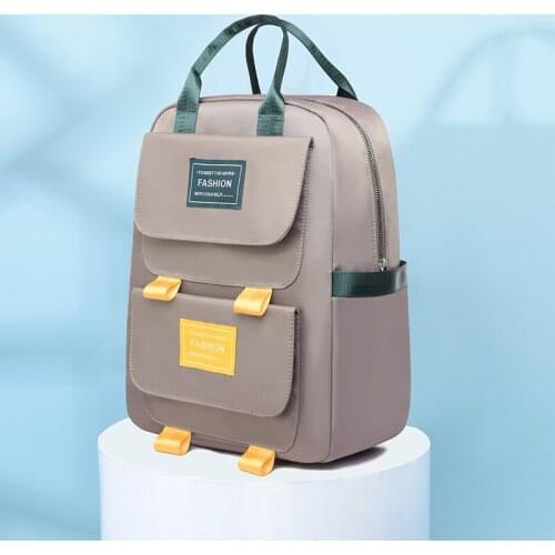 Shoulder Bag Backpack This Year Popular Models Backpack College Students School Bag Waterproof Large-Volume British-Style Bag