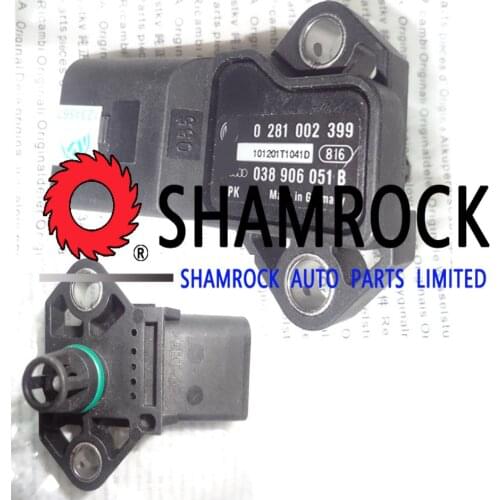0281002399 038906051B Passat Map Sensor Golf / Passat MAP / Boost Pressure Senso 0281002399 MAP 038906051B