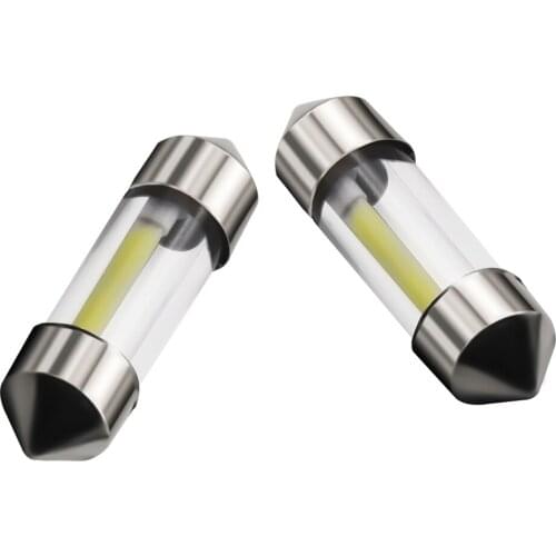 1000PCS T10 W5W 194 Cob Glass Parking Car Bulb Dome Side Marker Reading Interior Light Auto Lamp White Wholesale