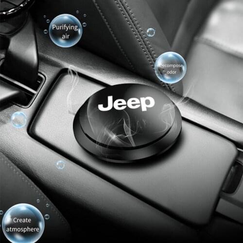 Car Air Freshener Instrument Flavor Perfume UFO Shape Scent Decor for Jeep Renegade Wrangler JK Rubicon Cherokee Patriot