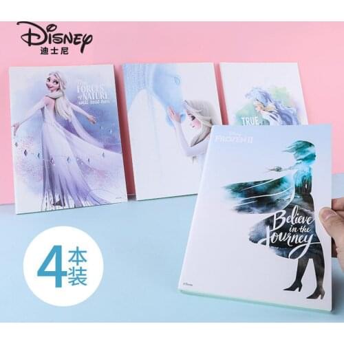 Disney Student Notebook Cute Girl Heart Student Draft Book Notepad Homework Book Back To School Journals