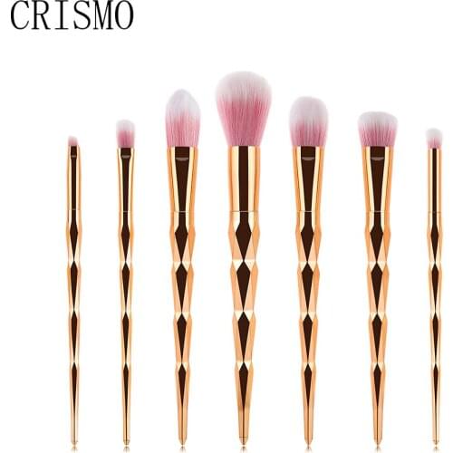 CRISMO 7/10/20Pcs Makeup Brushes Set Professional Powder Foundation Eye Shadow Blush Blending Cosmetics Beauty Make Up Brush