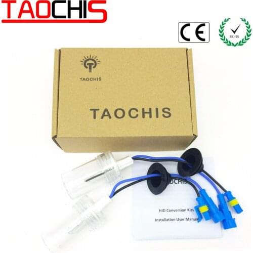Taochis HID Xenon Conversion Bulbs 2pcs 75W Ballast kit Car Headlight H1 H3 H7 H11 9005 9006 880 881 H8 H9 Bright