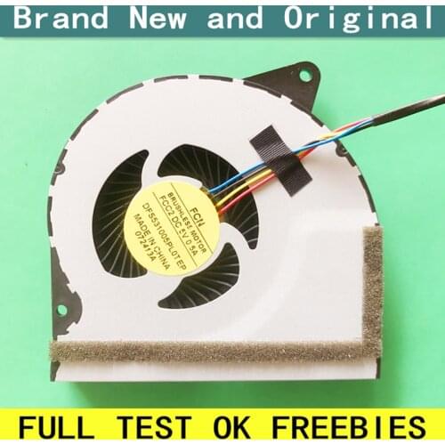 New laptop CPU cooling fan Cooler Notebook Fit for LENOVO IdeaPad Z710 Z710AT AB08505HX120B00 0Z710 DFS531005PL0T FCC2 5V 0.50A