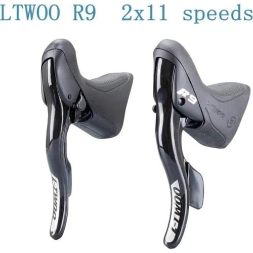 LTWOO R9 2x11 Derailleur Shifter 22Speed Road Bicycle Shifters Shift Cable Gear Lever Brake Bicycle Compatible for R5800, R7000