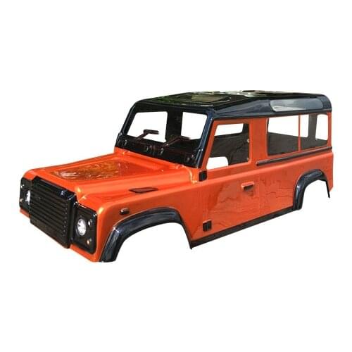 1/10 scale RC Rock Cralwer Pickup Clear Rover Truck Land Body Unpainted & Uncut w/Decals/Stickers For Defender D110 6WD