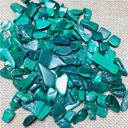 100g tumbling gem malachite natural quartz mineral is used to heal chakras