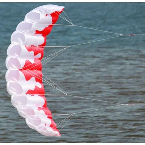 Portable Kitesurfing Trainer Kite, Adults Beach Summer Stunt Power Kites Flying Wing Outside Toys Sport Games