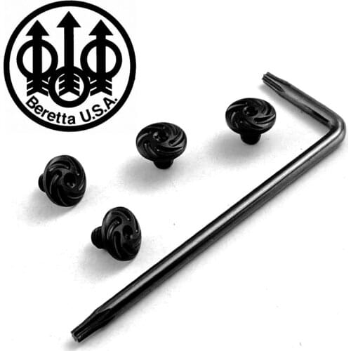 92fs Pistol screw Grips Beretta 92fs Screws for Beretta 92fs, 92s, m9, 92a1, 96a1, 92 INOX, Torx Key Included