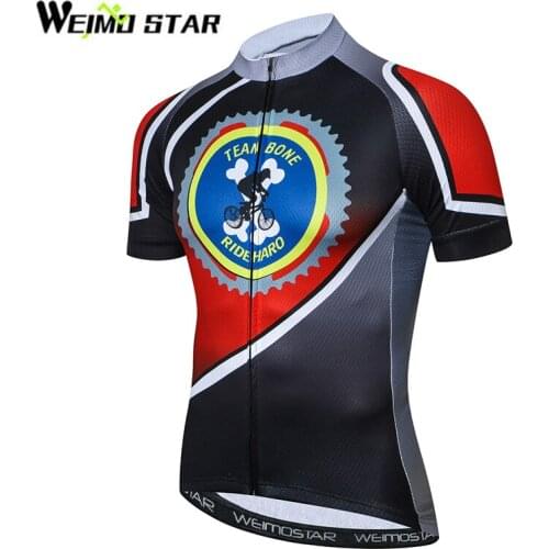 Weimostar Men Cycling Jersey Cycling Clothing Roupa Ciclismo youth MTB jersey Riding bike jersey SUmmer Breathable short Sleeve