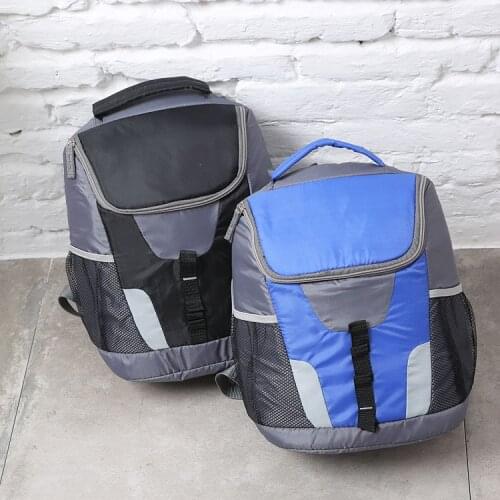 Large waterproof backpack cooler bag picnic big box ice pack car fresh package insulation bag meal package insulated cool bag S1