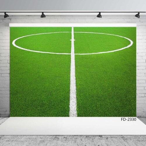 Football Field Photographic Backgrounds Vinyl Backdrops Photo Studio for Camera Photo Photo Studio Fotografia Children Baby